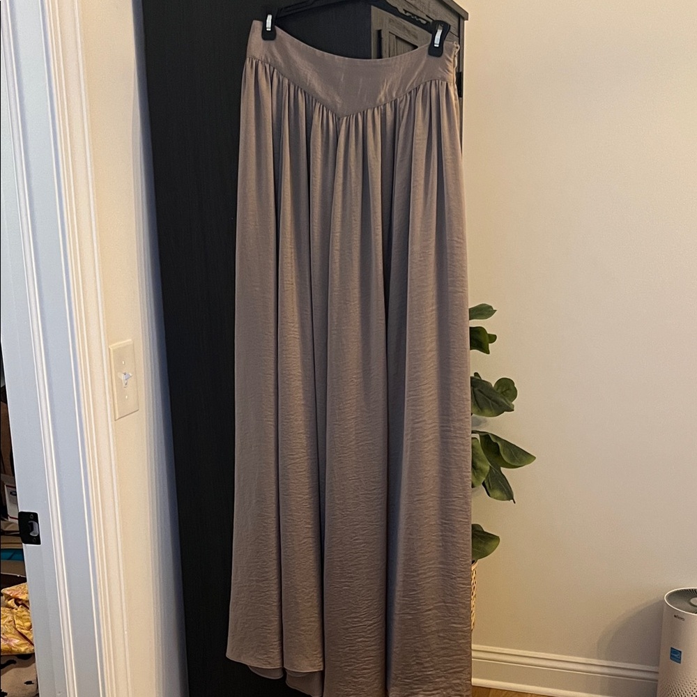 Victoria's Secret Taupe Maxi Skirt